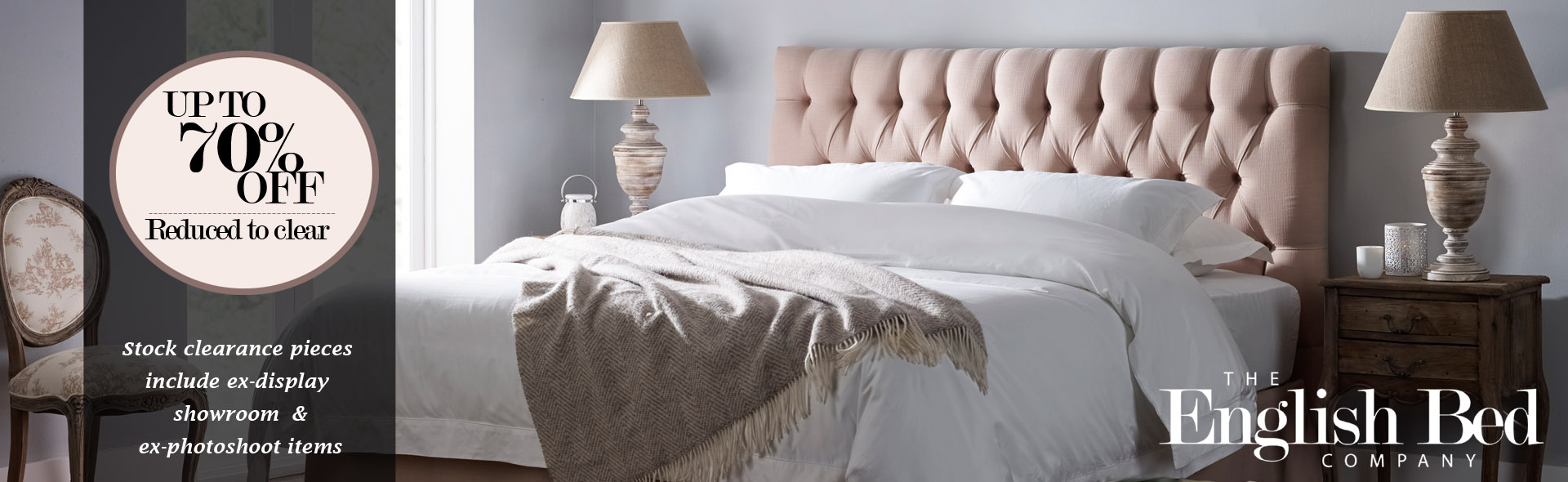 The English Bed Company Upholstered Beds & Headboards UK Delivery