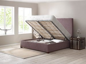 gas lift bed Storage Ottoman bed