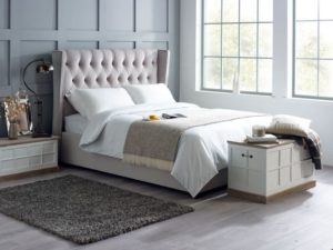 Buttoned Bed