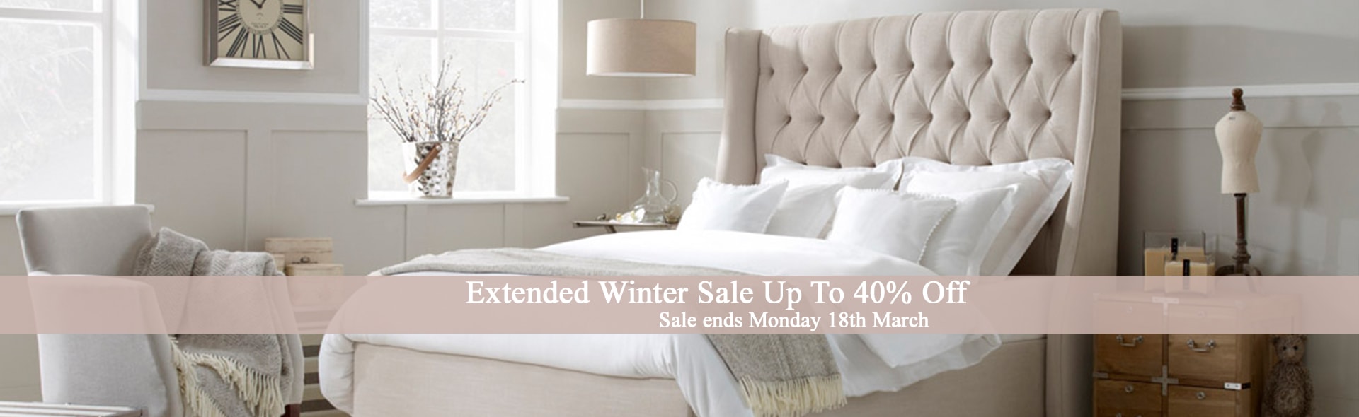 The English Bed Company Upholstered Beds & Headboards UK Delivery