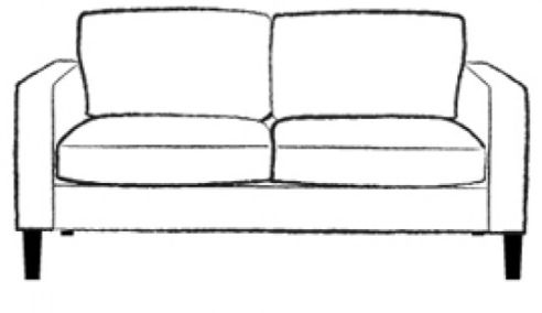 Drake Nordic 2 Seater Sofa