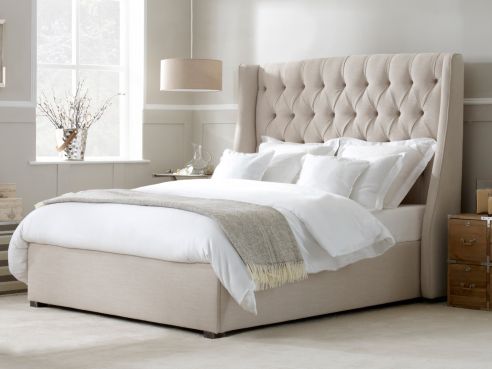Austen Super King Bed - Finesse Ivory