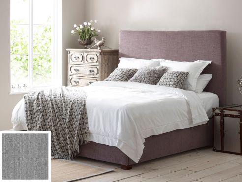 Christie King Divan Bed - Shergar Ash