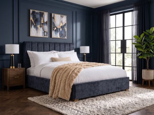 Florence Upholstered Channel Bed