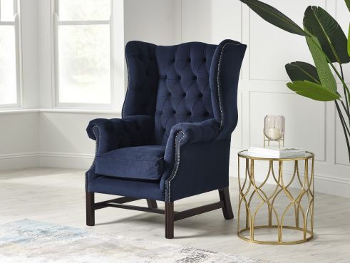 Manchester Fabric Wing Chair