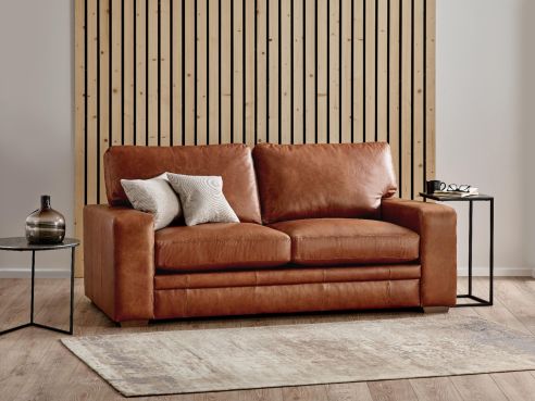 Abbey Leather Sofa Bed