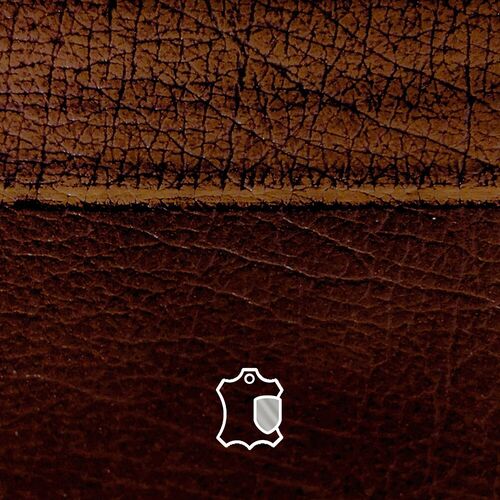 Rubbed Antique Leather

Scratch Resistant

Antique rub-off leather is a unique type of leather that features a darker topcoat that can be rubbed off to reveal a lighter underlayer, creating a beautiful two-tone effect. This process, often done by hand, allows for a customised antique look. The result is a leather that appears aged and weathered, adding character and charm to your furniture.