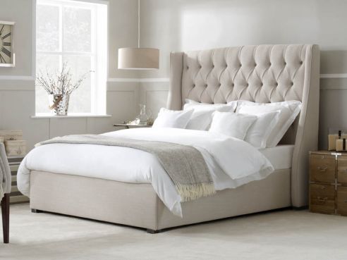 Emperor Beds Fabric Upholstered Divan, Emperor King Bed Size