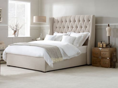 Austen Super King Bed - Moda Sky