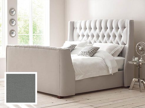 ORWELL SUPER KING BED - CANTARE ASH