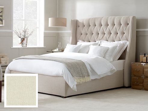 Austen Double Bed  - Cantare Ivory