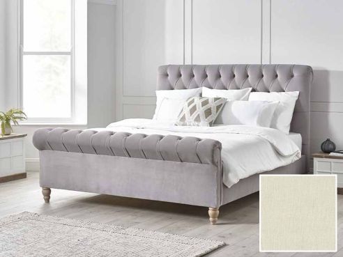 Bromley Super King Bed - Cantare Ivory