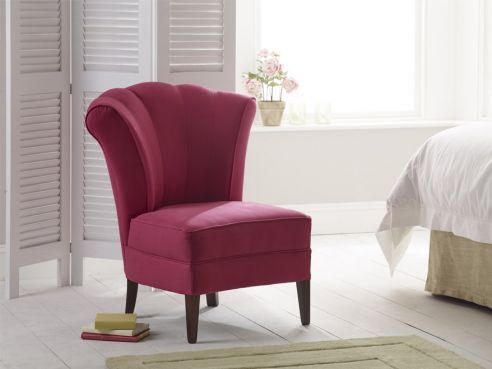 bedroom modern chairs: upholstered, studded & cushioned